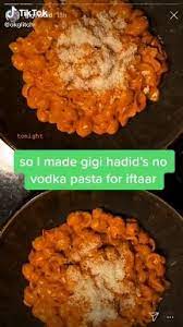 Gigi Hadid S Pasta Recipe Tiktok Video Diy Food Recipes Food Hacks Breakfast Recipes