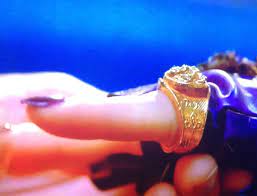 Ben Putting His Ring On Mal S Finger Rings Class Ring Engagement Rings