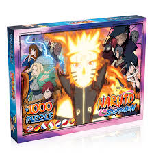 Složeni motiv ima dimenzije 500 mm x 700 mm. Naruto Shippuden 1000 Piece Puzzle Winning Moves Customised Games