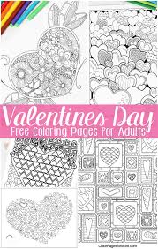 You don't need a special someone to find fun things to do on valentine's day. Free Valentines Day Coloring Pages For Adults Easy Peasy And Fun