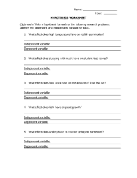 All worksheets only my followed users only my favourite worksheets only my own worksheets. Hypothesis Worksheet Answers