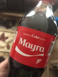 The name myra comes from the ancient port and capital city of lycia, now in modern day turkey. Mayra On Twitter My Postmates Driver Actually Found My Name Spelled The Way I Spell It On A Coke Bottle At Subway