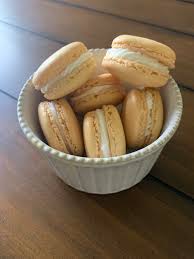 It is a straight bar (¯) placed above a letter, usually a vowel. My Mom And I Are Working To Master Macrons Our Second Batch Vanilla Macrons With Lemon Buttercream Macarons