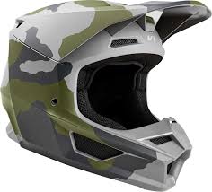 2020 Fox Racing Youth V1 Przm Camo Helmet