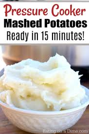 Instant Pot Mashed Potatoes Easy Pressure Cooker Mashed Potatoes Recipe Pressure Cooker Mashed Potatoes Pressure Cooker Recipes Recipes