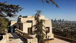 Homes for sale in downtown los angeles. Video Frank Lloyd Wright S Iconic Ennis House In L A For Sale Look Inside Ennis House Frank Lloyd Wright Design Frank Lloyd Wright