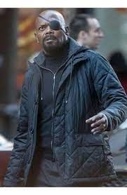 Spider Man Far From Home Nick Fury Jacket Mens Leather Jackets On Sale Movies Leather Jackets In Usa Uk Canada Australia Nick Fury Leather Jacket Men Captain Marvel