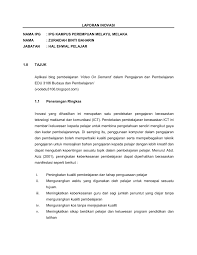 Inovasi pendidikan dan pembelajaran kurikulum pembelajaran 5 inovasi tersebut melalui suatu proses komunikasi yang dilakukan dengan mengunakan saluran tertentu dalam suatu rentang waktu tertentu di antara anggota sistem sosial masyarakat. Laporan Inovasi P P