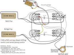 When you employ your finger or follow the circuit together with your eyes, it's easy to mistrace the circuit. Phase Reverse And Series Parallel P90s My Les Paul Forum