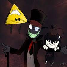 Black Hat 2c Bill And Bendy 21 Jpg 400 400 Bendy Y La Maquina De Tinta Fondo De Pantalla De Dibujos Animados Personajes De Juegos
