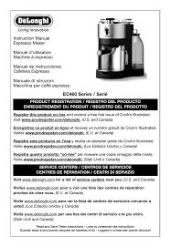 Heureusement, qu'il s'agisse d'électronique, d'informatique, d'électroménager, ou de bricolage, on peut retrouver le mode d'emploi en pdf de pratiquement n'importe quel produit sur le net. Delonghi Ec460 User Manual Manualzz