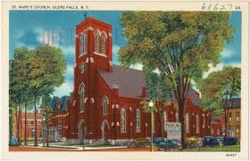 Here is what i found in this up and coming city!! St Mary S Church Glens Falls N Y Digital Commonwealth