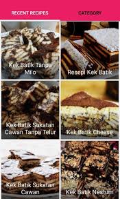 Nak saya kongsikan satu gabungan kek batik dengan cheese yan. Resepi Kek Batik For Android Apk Download