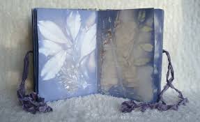 Handmade Book With Eco Printed Pages Eco Printing Handmade Book Printed Pages
