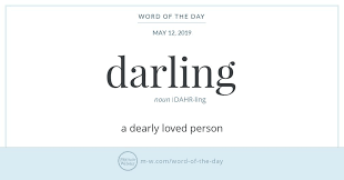 Word Of The Day Darling Word Of The Day Learn English Words Words