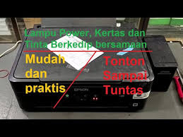 Cara mengatasi printer epson l210 lampu power berkedip. Cara Memperbaiki Printer Epson Lampu Power Tinta Dan Kertas Berkedip Bersamaan Youtube