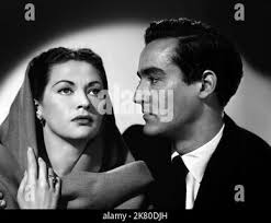 Yvonne de carlo 1953 Schwarzweiß-Stockfotos und -bilder