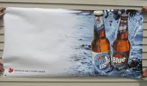 Labatt Blue Light Beer Banner Add Your Own Advertising Wording 72 X 36 New Labattbluelightbeer
