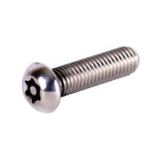 Les vis en acier et en inox sont les plus couramment utilisées. Vis Inox Inviolable Filetage Metrique Tete Ronde Torx Forme De L