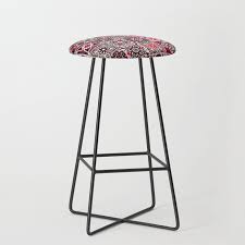 A33 Red Lovely Moroccan Tiles Design Bar Stool Bar Stools Kitchen Bar Stools Blue Bar Stools