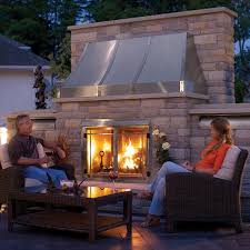 Our outdoor fireplaces are a great way to bring the look, efficiency, and safety of a propane or natural gas fireplace into the outdoors. Napoleon Gss42n Outdoor Natural Gas Fireplace At Ibuyfireplaces