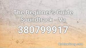 If you're ready to take the plunge, the beginner's guide to vinyl will walk you through the basics of what is sure to become your newest passion. The Beginner S Guide Soundtrack Va Roblox Id Roblox Music Codes