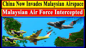 China's 16 Warplanes Enters Malaysian Airspace Now, Malaysian Air Force  Gives Proper Reply - YouTube