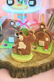3d Woodland Cookies Girls Birthday Party Themes Cookout Party Bear Birthday
