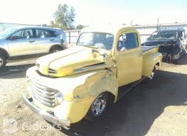 Image result for Chrome Yellow 1950 Ford Truck