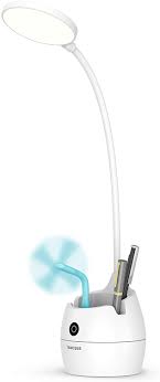 Cube white desk lamp with chrome stem by robert sonneman, usa, circa 1970. Tanosee Led Desk Lamp With Usb Charging Port 3 Color Modes 3 Dimming Levels Desk Light With Pen Holder 360 Flexible Gooseneck White Small Table Lamps For Home Office Reading Amazon Com