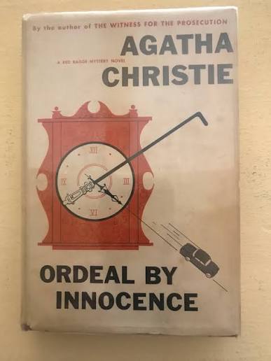 Ordeal by Innocence by Agatha Christie | Original Red cloth | 1958 | Dodd,  Mead and Company | - Biblio