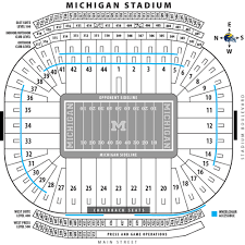 Michigan Stadium The Big House Wolverine Football Stadium