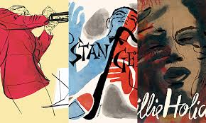 Jazz news: JazzFest Gallery Presents An Exclusive Collection Of David Stone  Martin Classic Jazz Album Cover Art