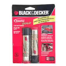 Black And Decker Versapak Battery Walmart Black Decker Vp143 Versapak 3 6v Gold Battery 2pk