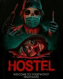 Download the worst horror movie ever made. Horror Movie Poster Art Hostel 2005 By Fright Rags Horror Movie Art Horror Posters Horror Films