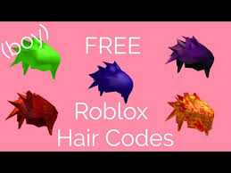 Roblox hair codes for boys. Free Roblox Hair Codes Boy Youtube