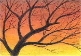 Then grab your brush and brush the end to grab some pigment and then draw on your surface. Sunset Sky With Watercolor Pencils Tutorial Carrie L Lewis Artist