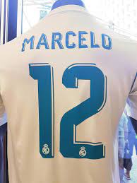 Liga font 2018 19 real madrid sergio ramos modric asensio thailand quality soccer jersey football shirt kit camiseta futbol maillot de foot. Real Madrid 17 18 Font Revealed Footy Headlines