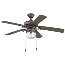 Home Decorators Collection Bromley 52 In Led Indoor Outdoor Bronze Ceiling Fan With Light Kit 34346 The Home Depot Outdoor Ceiling Fans Ceiling Fan With Light Bronze Ceiling Fan