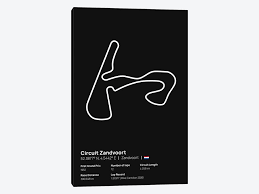 Using the links above you can find the full weekend schedule, including details of practice and qualifying sessions, support races, press conferences and special events, plus the latest news headlines, circuit information and f1 race results. F1 Circuit Zandvoort Canvas Artwork By Avesix Icanvas