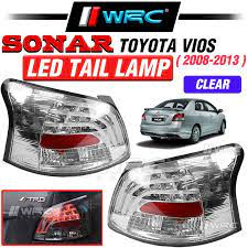 Check spelling or type a new query. Sonar Toyota Vios 2008 2013 Led Tail Lamp Shopee Malaysia