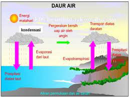 Hidrologi merupakan bidang ilmu yang berkaitan dengan siklus air, berkaitan dengan asal, distribusi, dan sifat air. Proses Daur Air Pengertian Urutan Tahapan Dan Gambarnya Lengkap