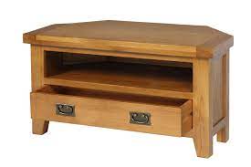 Milano 200 wall mounted floating tv stand assembly (wayfair: Country Oak Corner Tv Unit With Drawer Free Delivery Top Furniture