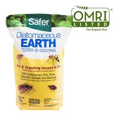 Diatomaceous Earth 4lbs Omri Listed Safer Brand