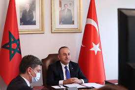 Ministre déléguée auprès du ministre des affaires étrangères, de la coopération africaine et des marocains résidant à l'étranger, chargée des marocains résidant à l'étranger. Reunion Du Ministre Des Affaires Etrangeres Mevlut Cavusoglu Avec Le Ministre Des Affaires Etrangeres Du Maroc Nasser Bourita Tenue Par Videoconference 8 Juin 2021 Ministere Des Affaires Etrangeres De La Republique De Turquie