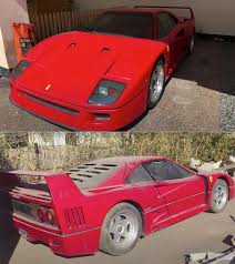 Maybe you would like to learn more about one of these? Abandoned Ferrari F40 In Iraq Once Owned By Saddam Hussein S Son Found Techeblog