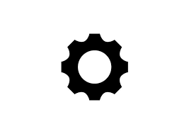 Single Gear Wheel Icon Gear Wheels Icon Gears