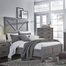 Free shipping · pay in installments · 24/7 customer support Modus Austin Queen Barn Door Panel Bed In Rustic Gray 9x13f5
