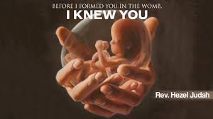 The fact that we understand that life outside of the womb is worth protecting. Before I Formed You In The Womb I Knew You Bible Message Jeremiah 1 4 5 June 13 2020 Youtube
