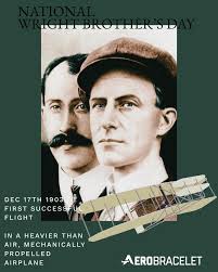 Happy National Wright Brother's day! . The first successful flights in a  heavier-than-air, mechanically propelled airplane achieved
